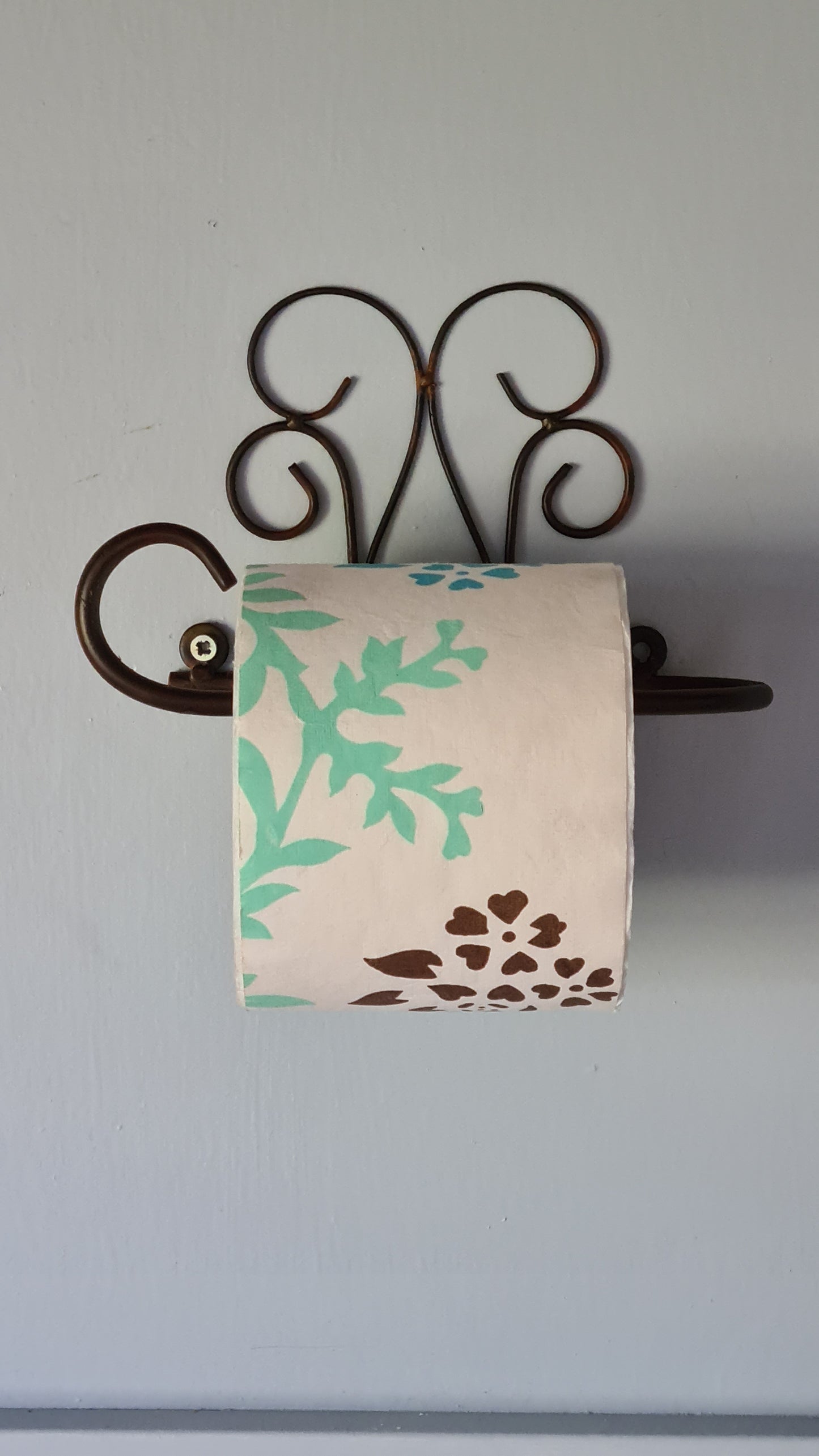 Baños - Portarrollos/Toallero de Pared Simple - "Sofía"