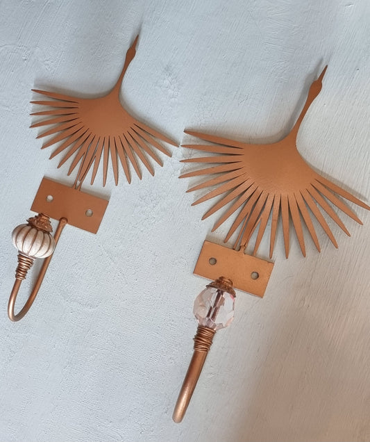 Fauna - Percheritos "Pájaro Art Deco"