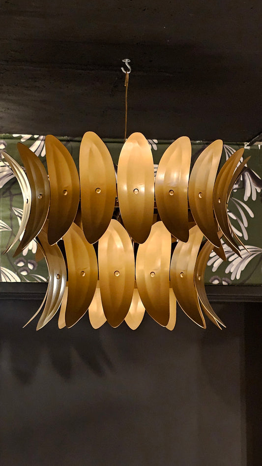 Hojas - Lámparas "Girard" (Circular) - 50cm diámetro 2 Pisos - 4 Luces