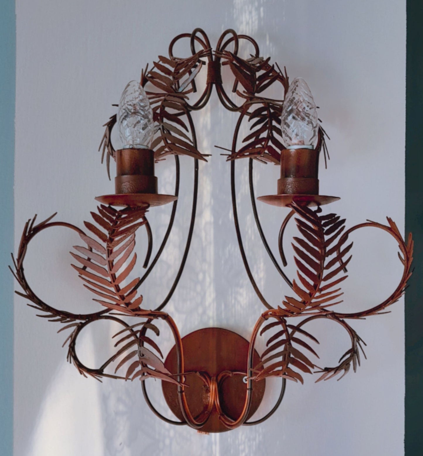 Paluna - Apliques de Pared - "Botánico s/ Caireles" - 2 Luces