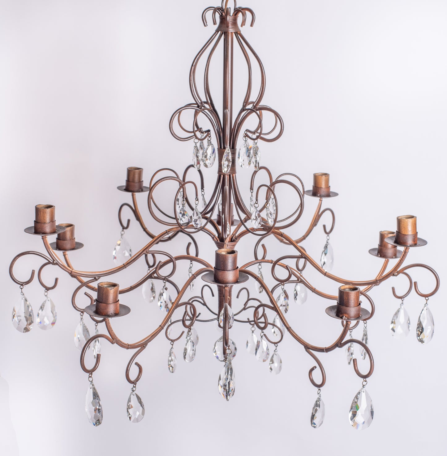 Arañas "Clásica" - 90cm 10 Luces
