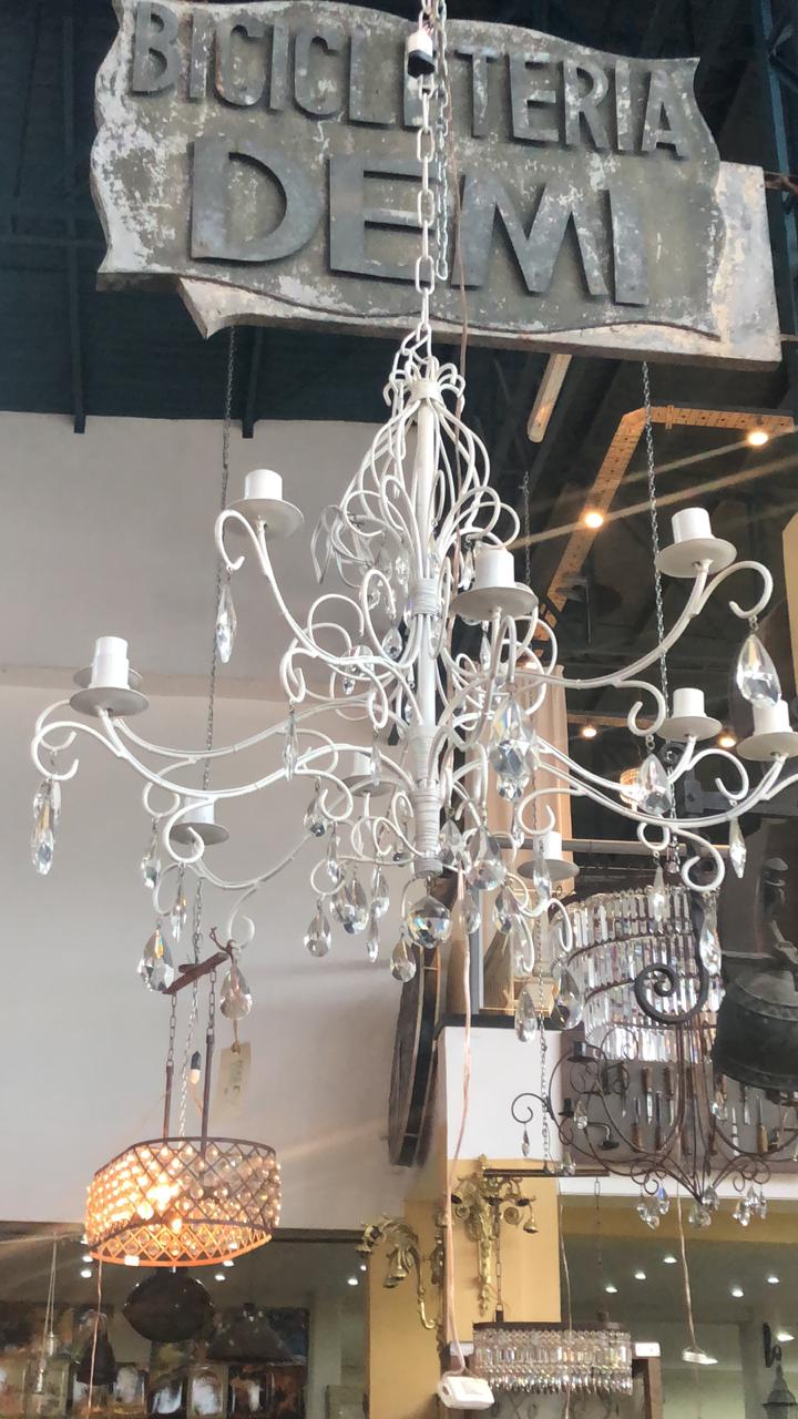 Arañas "Clásica" - 90cm 10 Luces