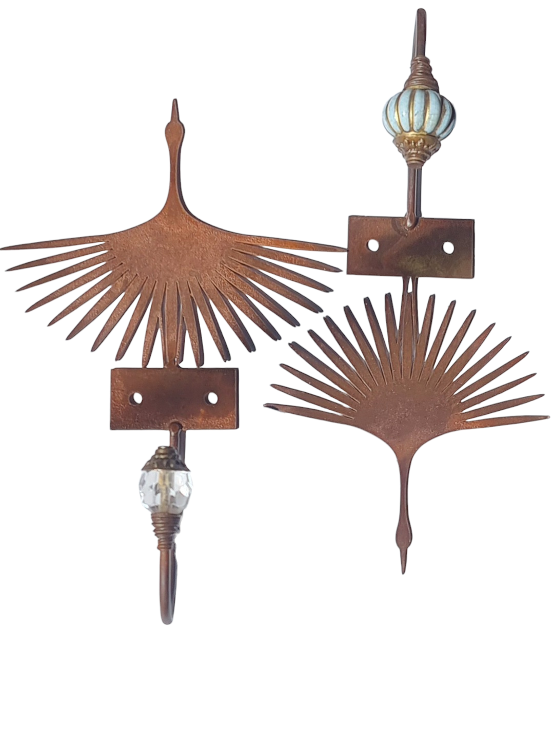 Fauna - Percheritos "Pájaro Art Deco"