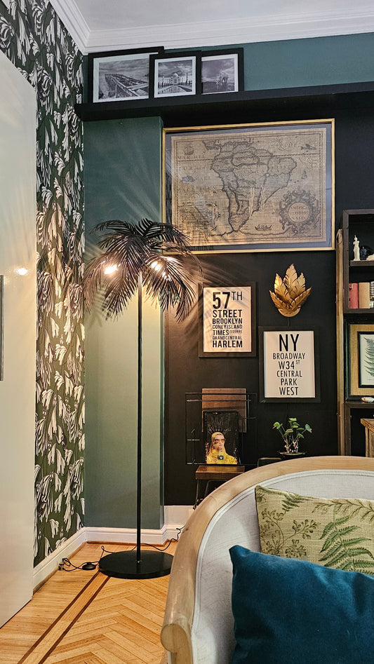 Pie de Lámpara Palm Beach - 75cm 4 Luces