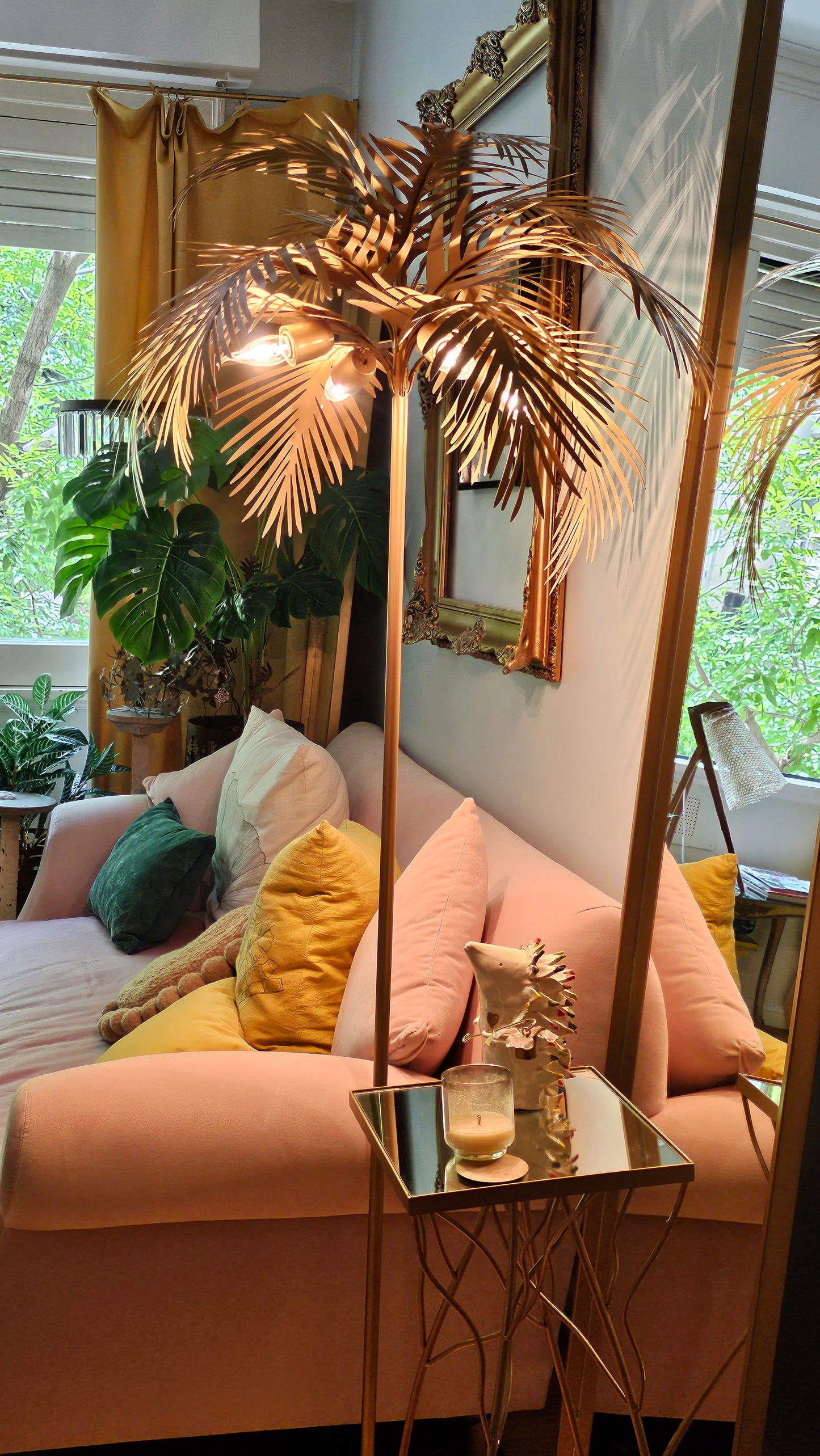 Pie de Lámpara Palm Beach - 75cm 4 Luces
