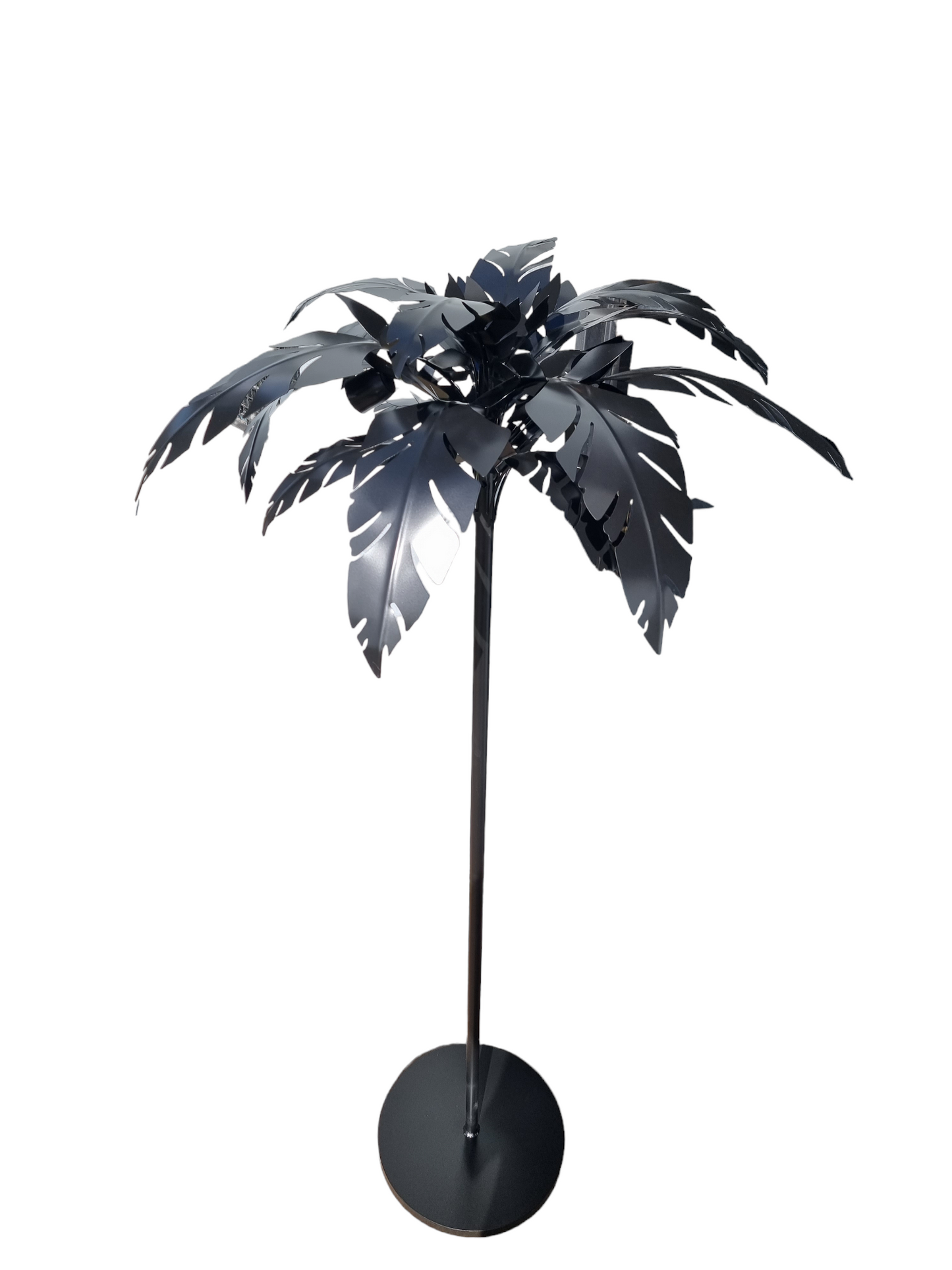 Pie de Lámpara Palmera Tropical