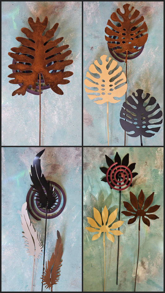 Pinchos de Maceta con Espiral