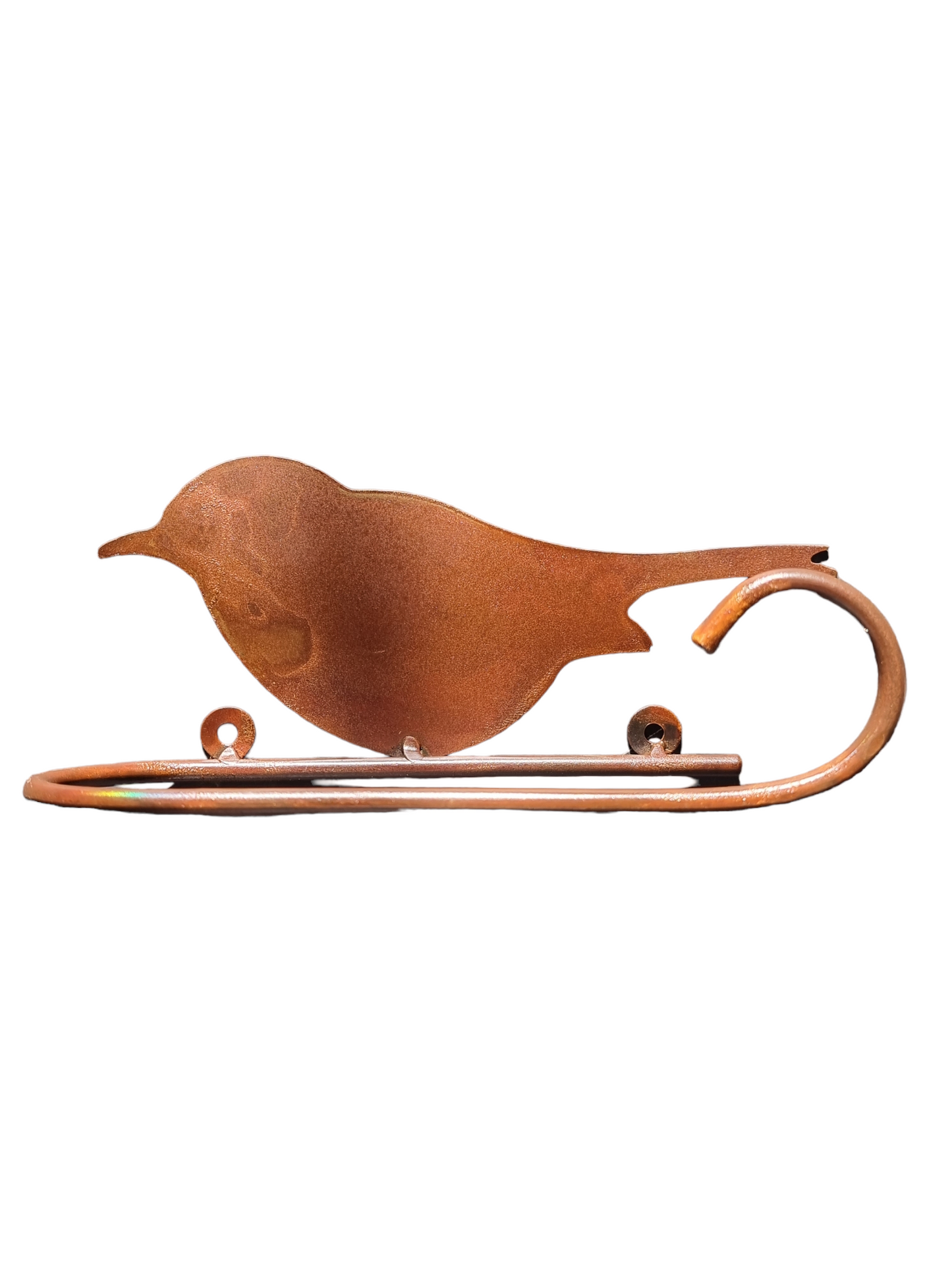 Baños - Portarrollos/Toallero de Pared Simple - "Pájaro"