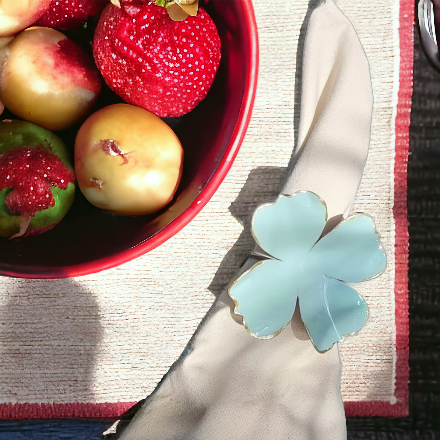 Flora - Servilleteros Individuales x6 - "Infancia" Sin Pistilos