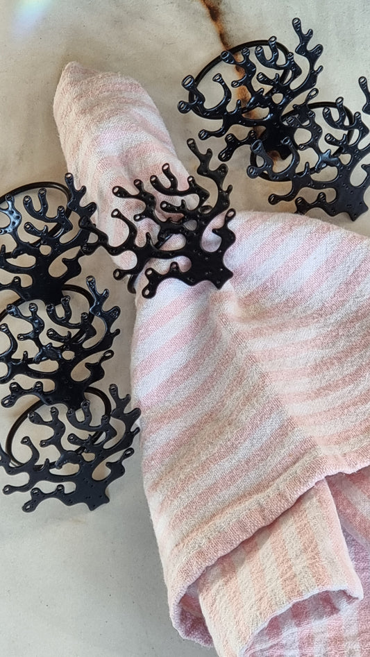 Mar - Servilleteros Individuales x6 - "Corales"