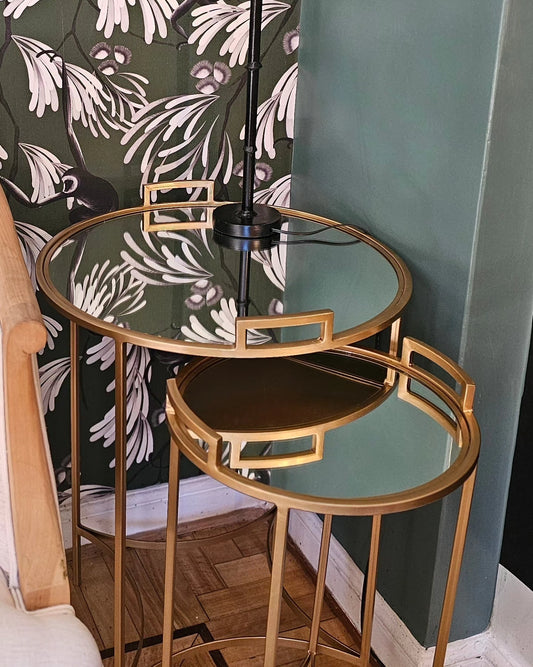 Mesa Art Deco (Fija) con Espejo - 32cm