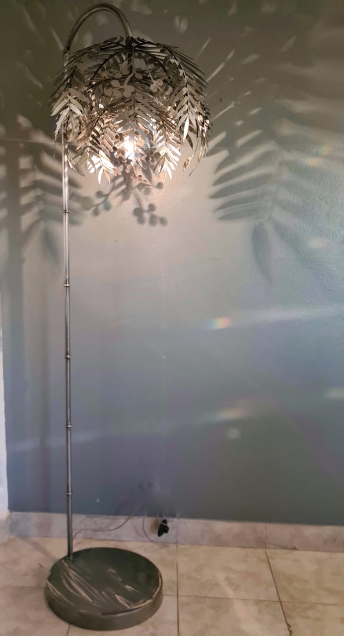 Pie de Lámpara Martinica Mediana - 40cm 1 Luz
