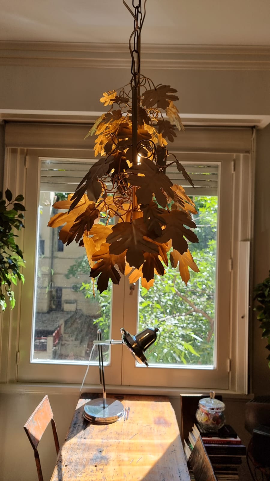 Hojas - Lámparas "Otoño" - 1 Luz
