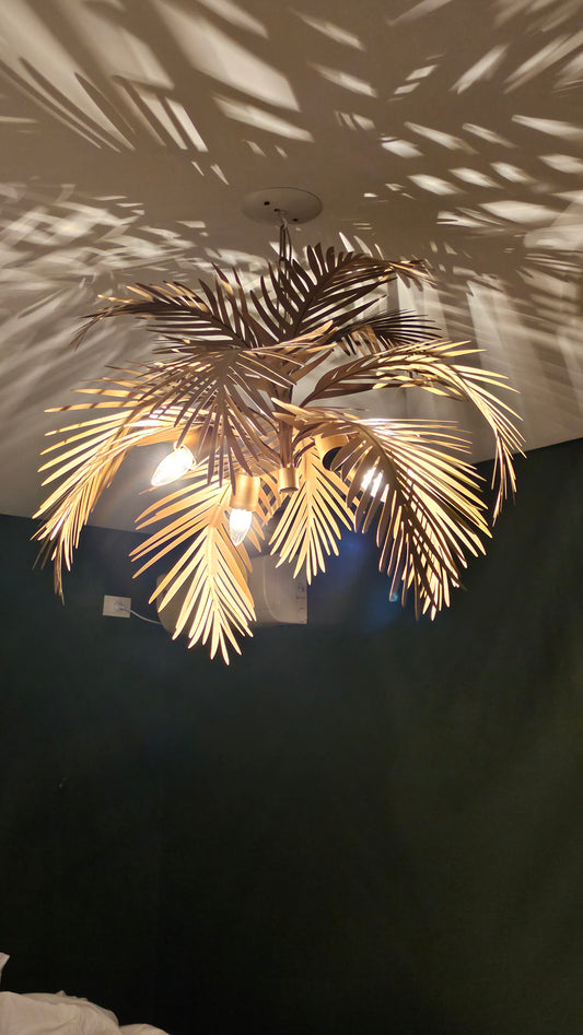 Lámparas Palm Beach - 40cm - 2 o 4 Luces (Sin Cubre Bombita)