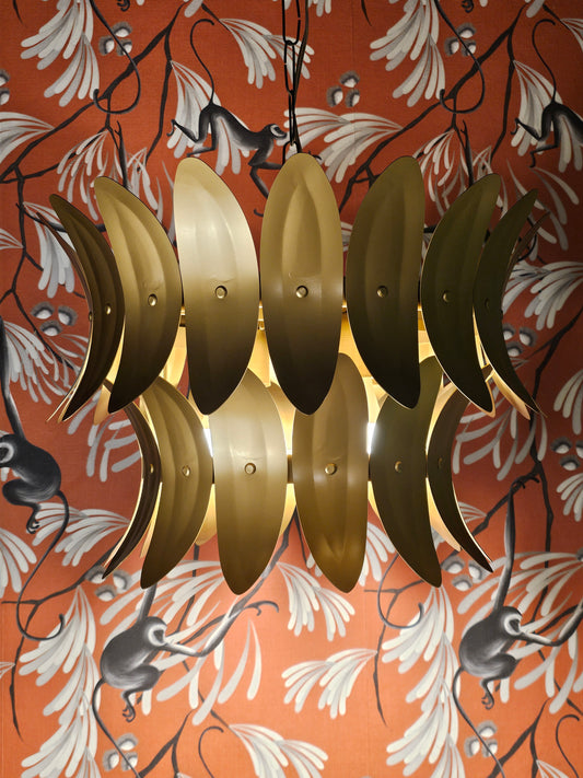 Hojas - Lámparas "Girard" (Circular) - 50cm diámetro 2 Pisos - 4 Luces
