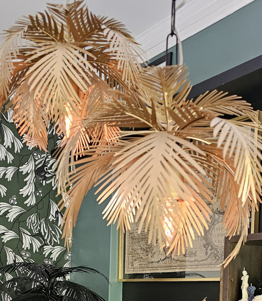 Hojas - Lámparas "Palm Beach" - (Con Cubre Bombita)