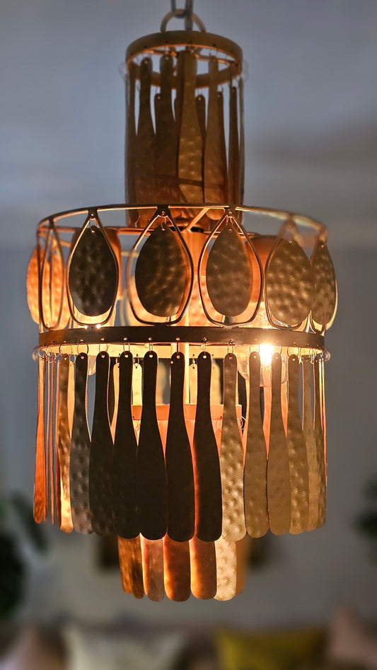 Caireles Hierro - Lámparas "Luciérnaga" - 3 Luces